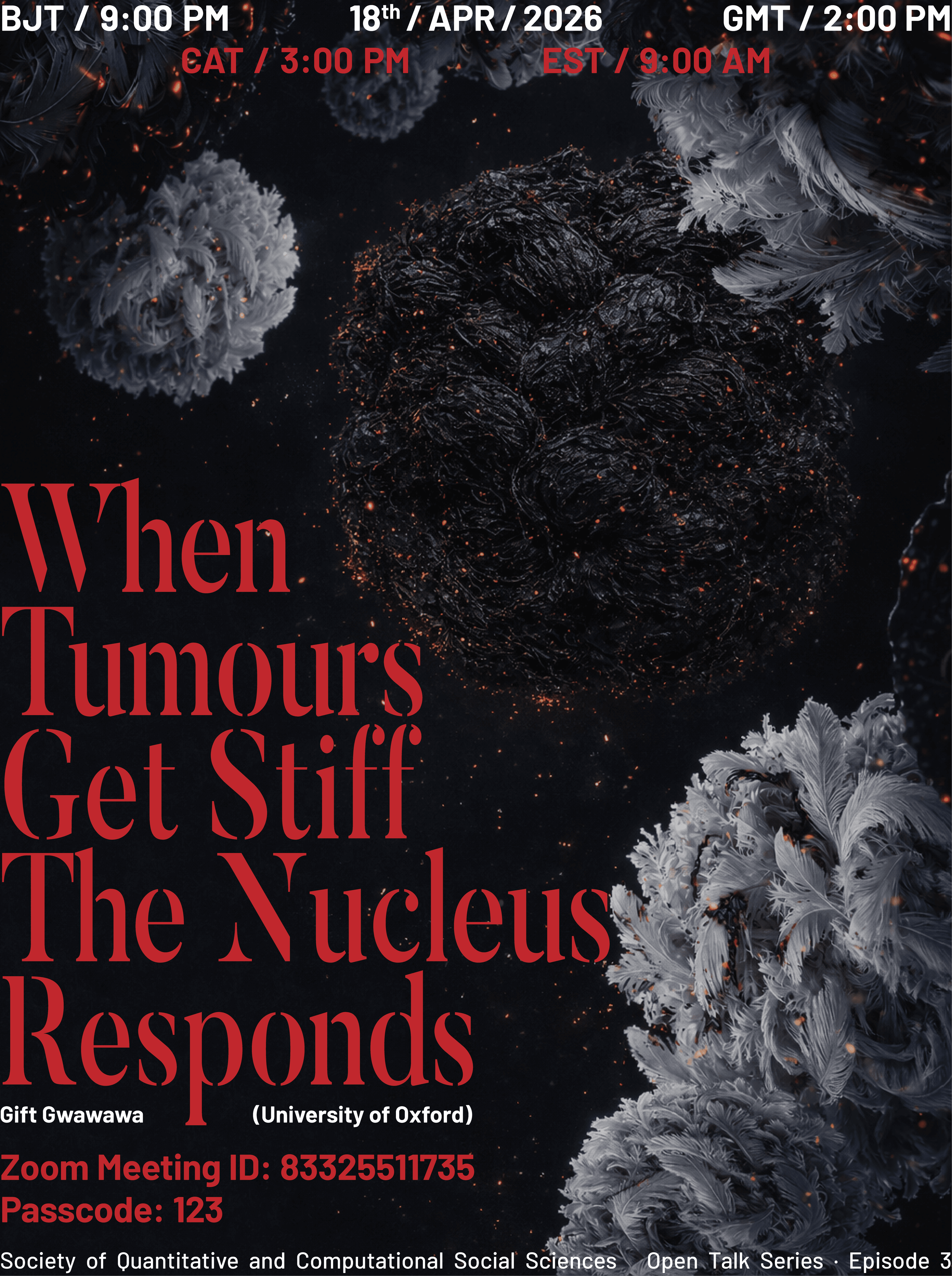 When Tumours Get Stiff, the Nucleus Responds - Main Poster