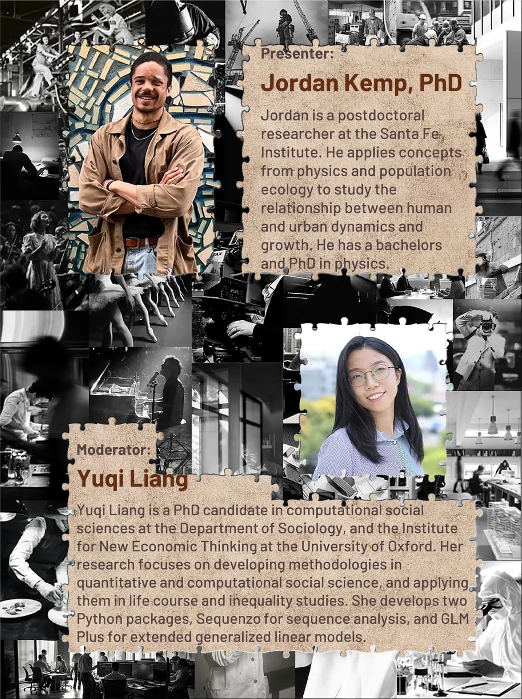 Emergence: Growth and Organization from Humans to Societies - Third Poster